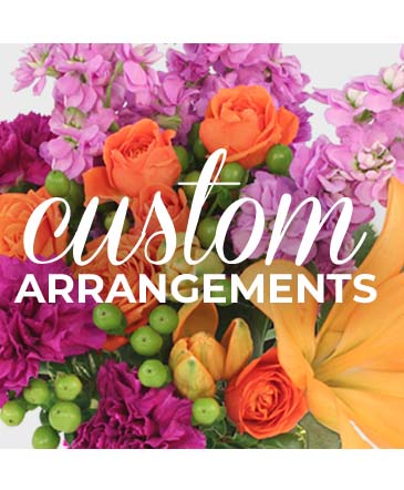 CUSTOM ARRANGEMENT of Fresh Flowers in Ripley, TN | MONT'S FLOWER SHOP LLC
